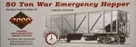 Proto 2000 #23917 50 Ton War Emergency Hopper #73172 Steel Sides Ic Kit 1/87. Fixed Price $19.50.