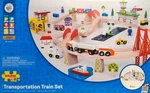 Big Jig Rails BJT018 Transportation Train Set. Fixed Price $127.49.