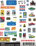 Woodland Dry Transfer 1950'S Signs & Posters - Model Railroad Decal #DT562. Fixed Price $8.70.