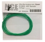 Nce 0255 Ho Strand Ultra Flex Wire 10' 32 Awg Green. Fixed Price $7.21.