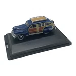 1942 Chrysler Town And Country Diecast Car 1:87 Scale Oxford Woody Wagon Maroon. Fixed Price $14.99.