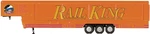 Mth Railking 30-50004 Big Mo Vendor Trailer W/ Lights Gauge Nib. Fixed Price $27.95.