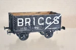 Vintage Kit Built Gauge Briggs 7 Plank Coal Wagon 1592 Oi. Fixed Price $49.54.
