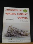 Memories Of Reading Company Power By Carleton 1833-1976 Dust Jacket. Fixed Price $44.00.