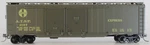 Athearn Ho At&sf 50' Double Door Auto Box Car Blue 5036 Up 161200. Fixed Price $16.00.