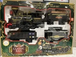 Classic Rail G-scale Battery Train Set 16PC W/ Track Lights/sound Echo Works. Fixed Price $48.38.