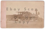 Rare 1880S Albumen Photo Trade Card - Fontaine Locomotive Lubricating Oil Train. Fixed Price $345.00.