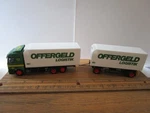 Herpa Germany Ho 1/87 Scale Mercedes Truck W/ Trailer Offergeld 4 Train Layout. Fixed Price $19.95.