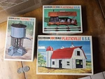 Lionel Train, Bachmann O-s Scale Water Tank 1916 Barn 1817 Tower. Fixed Price $29.00.