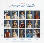 Scott #3151 American Dolls Sheet Of Stamps - Mnh. Fixed Price $5.25.