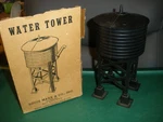 Vintage Marx Gauge Trains .. All Black "water Tower #065" Bad Box-no Spout. Fixed Price $19.99.