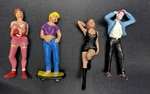Preiser Set Of 4 Train & Women People Figures Figurines Scale For Layout. Fixed Price $49.95.