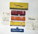 Nos Ho Varney Wabash 8217 Agar 255 Swift 1020 Boxcar Gulf 3882 Tanker Shells. Fixed Price $19.95.