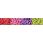 Jtt Turf Ground Cover Red, Pink, Purple, Yellow Med. Bags 10 Cu 95146. Fixed Price $7.98.