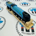Mallard With Buffer And Track Bigjigs Rail Wooden - New In Box. Fixed Price $18.95.