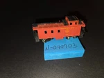 Baltimore And Ohio Caboose, Scale, See Photos For Details (4068). Fixed Price $8.52.