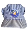 Lionel Train Conductor Cap Hat Trucker Style Gray & White Youth Adjustable. Fixed Price $12.00.