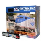 Kato 30-3003 Ho Scale Amtrak P42 #161 50TH Anniversary Train Set. Fixed Price $419.99.