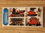 Playmobil 4032 Western Electric Train Set Vintage Not Complete. Fixed Price $350.00.