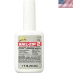 Pacer Zap Rail-zip 2 Track Cleaner Essential 1 Oz For Model Train Enthusiasts. Fixed Price $17.09.