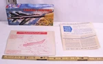 Aurora Famous Fighters North American F-100 Model Box & Instructions Only 1950S. Fixed Price $24.99.
