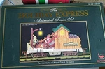 New Bright The Holiday Express Animated Train Set No 384-4. Log Mill Wood Car.. Fixed Price $129.95.
