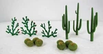 Jtt 1/87 Ho Cacti 15PC 1/4"-2.5" 95613. Fixed Price $12.99.