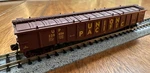 Micro-trains Scale #106020 50 Steel Side 14 Panel Fixed End Gondola Up Ny. Fixed Price $20.98.