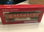 Mantua Ho 731-062 Heave Burlington 43' Gondola Car Original Box. Fixed Price $8.50.
