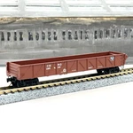 Micro-trains Scale Burlington Route Composite Straight Side Gondola Cbq 195499. Fixed Price $15.99.