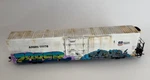 Ho Scale Atlas Master 64' Reefer Weathered / Graffiti. Fixed Price $160.00.