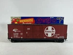 Roundhouse Santa Fe 50 Hi Cube Box Car Kadee Couplers Metal Wheels 1783. Fixed Price $11.95.