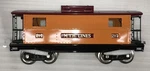 Mth Tinplate Traditions Pilot Sample 10-2044 Orange & Maroon W/green Trim. Fixed Price $229.00.