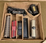 Vintage Louis Marx Stream Line Steam Type Electrical Train Set #25000 Box. Fixed Price $97.50.