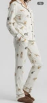 Nwt! Cozy Earth Women's Bamboo Pants Woodland Creatures Ivory. Fixed Price $55.00.