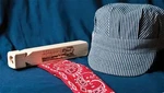 Brooklyn Peddler Li'l Engineer Kit Train Whistle, Cap, Bandana Ktlebr. Fixed Price $21.98.
