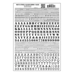 Woodland Scenics MG751 Model Graphics, Roman Stencil / Block Letters, Black. Fixed Price $7.99.