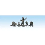 Woodland Scenics Black Bears WOOA2186 Figures. Fixed Price $21.98.