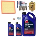 7L Millers & Oil Air Spark Plugs Service Kit For Bmw M135I F20 F21 3.0 2012+. Fixed Price $212.24.