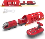Remote Control Motorized Toy Train Set Electric Locomotive With Sound And Lights. Fixed Price $30.99.
