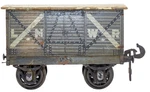 1920'S Uncommon Carette Bassett-lowke 0-GAUGE Wooden Lnwr Freight Wagon. Fixed Price $65.00.