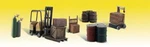 Woodland Scenics A2208 Scale Accents Loading Dock Details (set Of 6). Fixed Price $18.38.