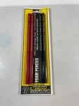 Woodland Scenics ST1431 Pencils Red Black For Subterrain Styrofoam Scenery. Fixed Price $6.60.