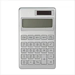 Muji Moma BO-193 Simple-good Designed Calculator 8 Digit #silver(aluminum Taste). Fixed Price $21.58.
