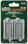 Kato Single-track Viaduct PKG(2) Straight 2-7/8IN 62MM 20-440. Fixed Price $13.98.
