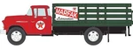 Classic Metal Works 30661 Ho Scale 1957 Chevy Stakebed Truck Texaco / Marfak. Fixed Price $19.99.