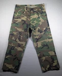 Army Cold Weather Pants Mens Large Long Green Woodland Camo Ankle Zip Workwear. Fixed Price $26.99.