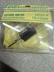 Nwsl Sagami 10151-9 15X1.5MM Double Shaft 12VDC 10X15MM Can Motor New. Fixed Price $35.00.