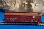 Scale Atlas Pennsylvania 40' Single Door Boxcar 39857. Fixed Price $9.55.