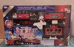 New Eztec North Pole Express Christmas Train Set 22 Pieces Plays Music. Fixed Price $124.77.